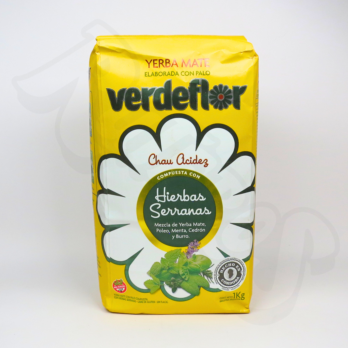 Yerba Mate | Verdeflor Mountain Herbs 1Kg