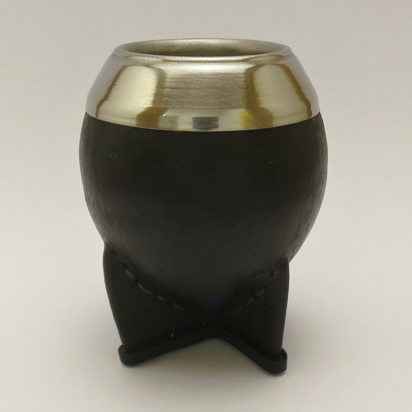 Mate Gourd | Uruguayan Torpedo | Leather