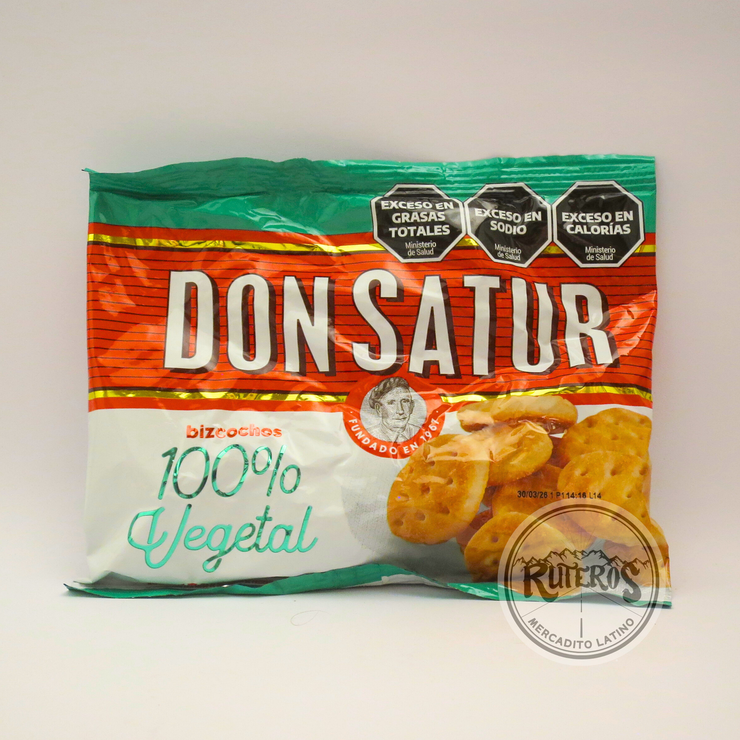 Don Satur | 100% Plant Based Salty Crackers