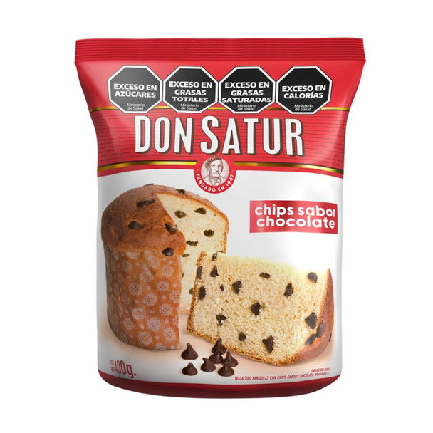 Pan Dulce | Don Satur con chips de chocolate 400g vencido 05.03.26