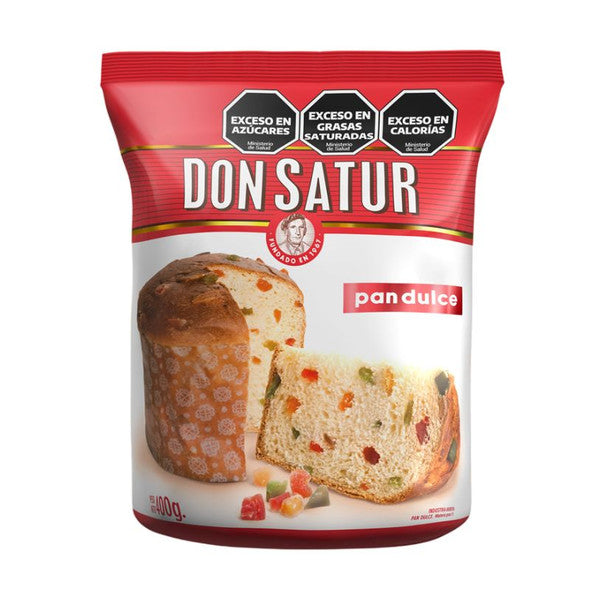 Pan Dulce Panettone | Don Satur Candied Fruits 400g Best Before 30.03.26