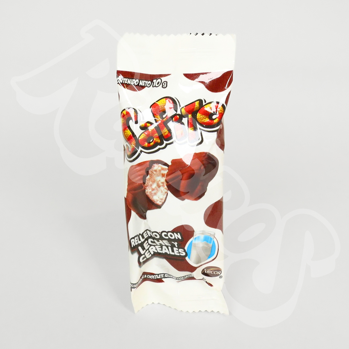 Sapito | Chocolate relleno con leche y cereales 10g