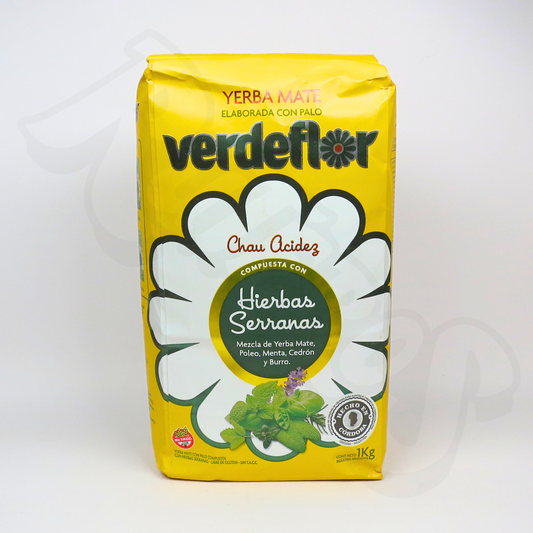 Yerba Mate | Verdeflor Mountain Herbs 1Kg