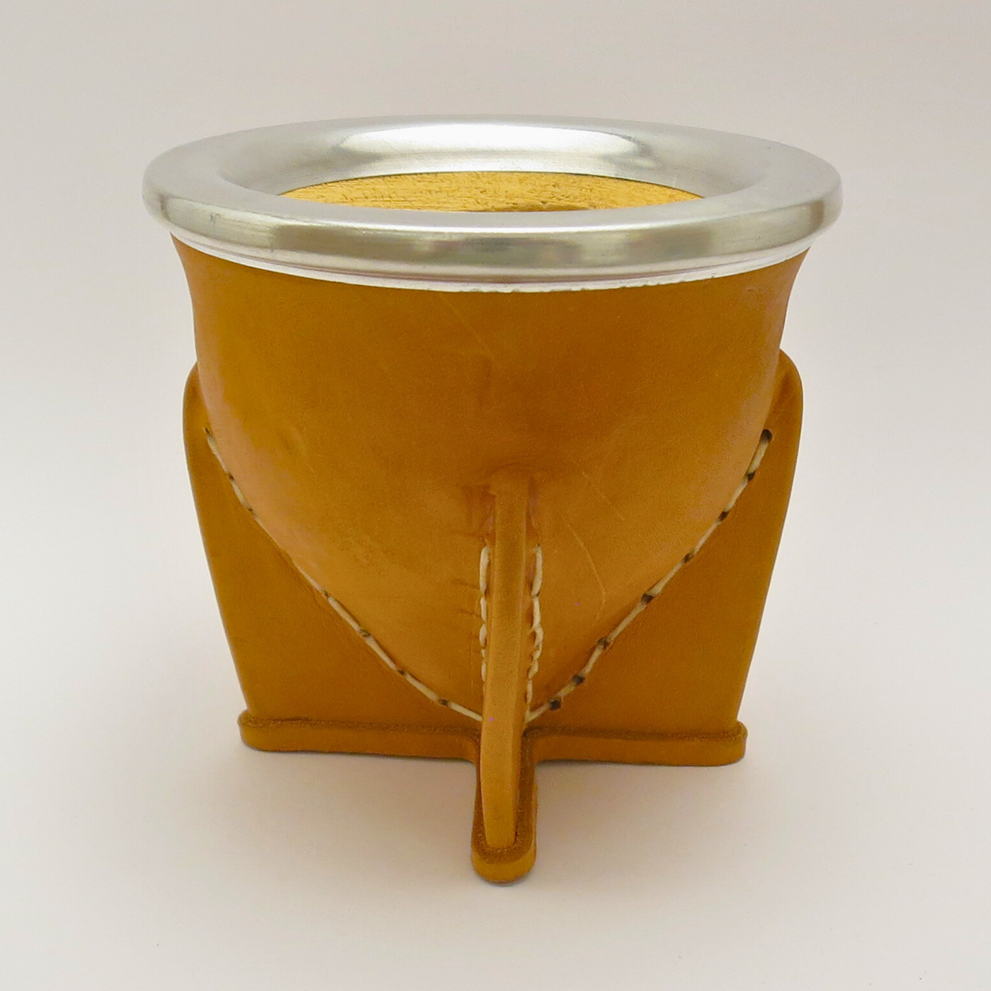 Mate Gourd | Light Leather