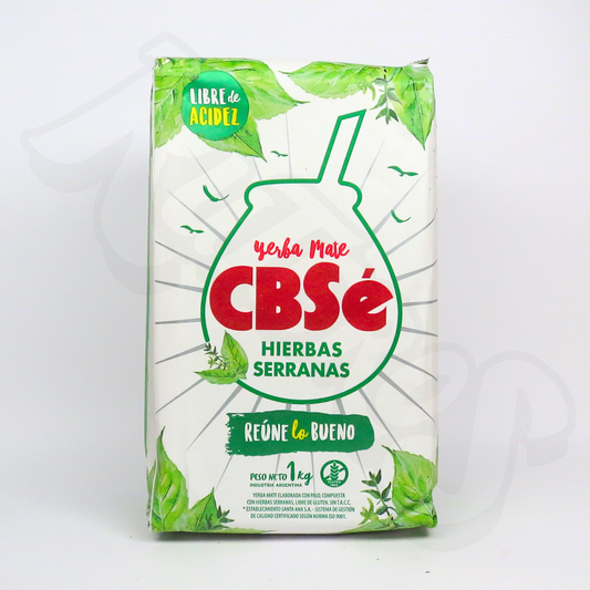 Yerba Mate | CBSé Mountain Herbs 1Kg - Damaged Packaging