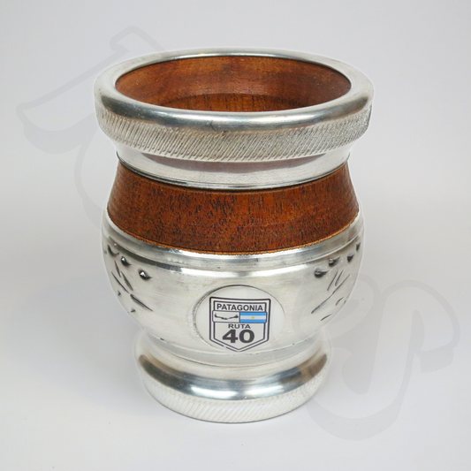 Mate | Carob Wood with Aluminium - Ruta 40