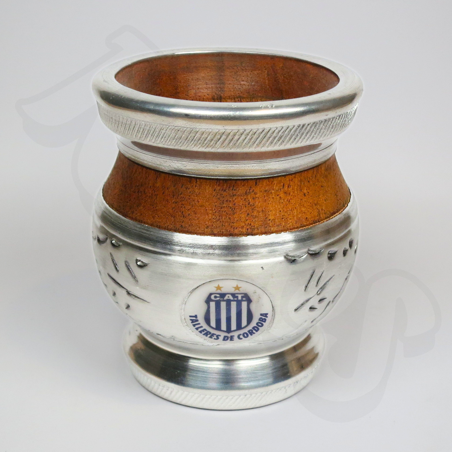 Mate | Carob Wood with Aluminium - Club Atlético Talleres