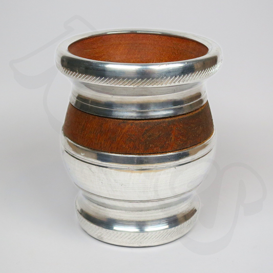 Mate | Carob Wood with Aluminium
