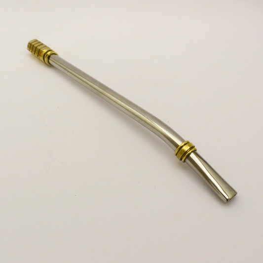 Bombilla | Basic Aluminium Golden