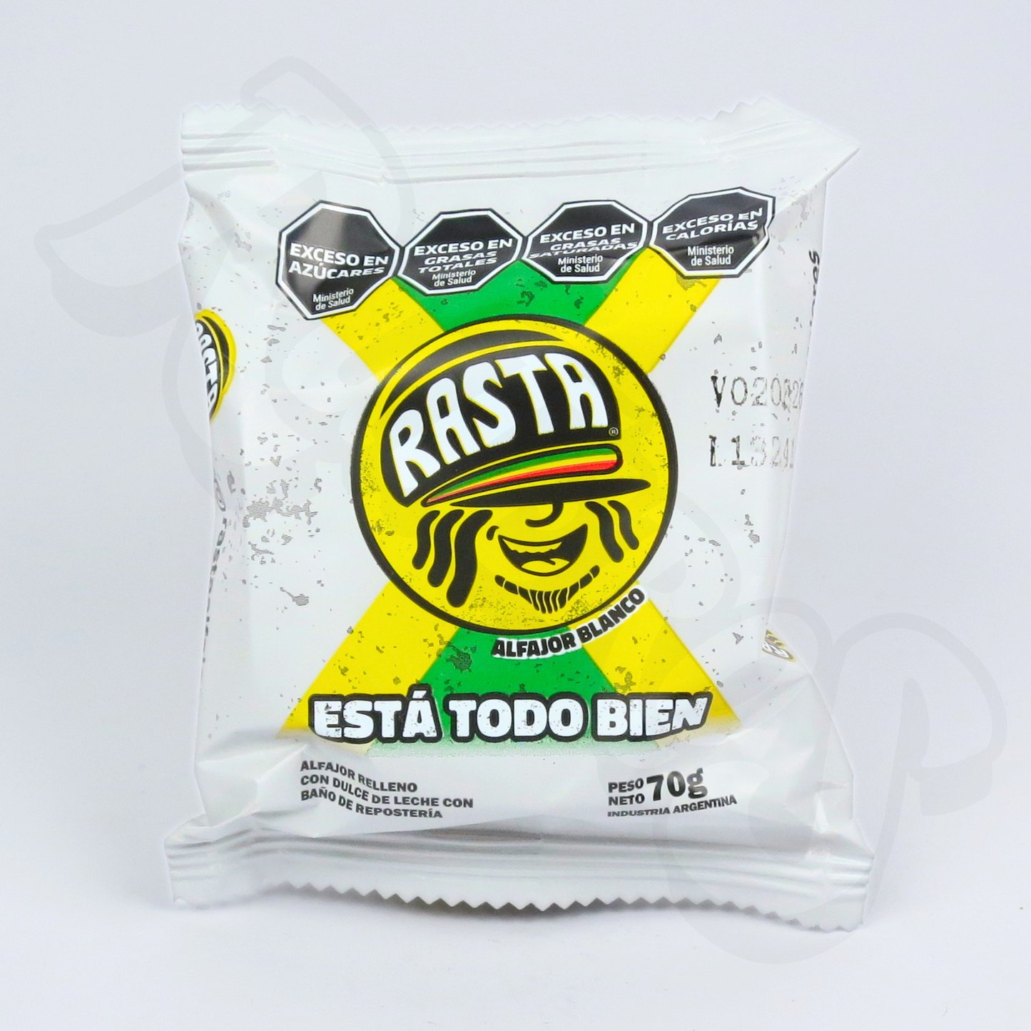 Alfajor | Rasta Chocolate Blanco