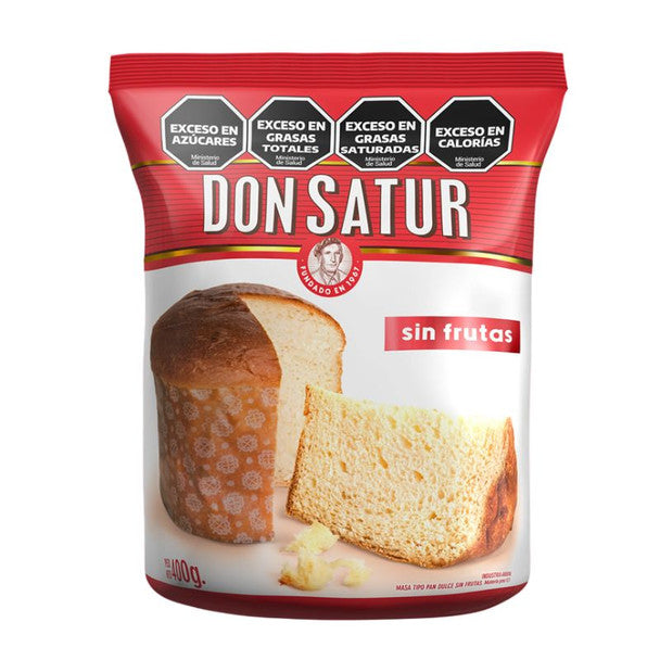 Pan Dulce | Don Satur sin frutas 400g vencido 04.03.26