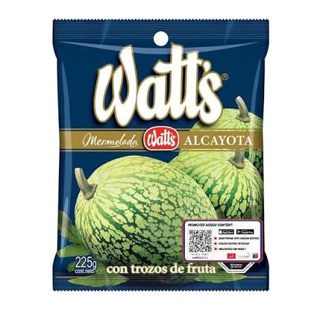 Mermelada Alcayota Jam | Watts 225g